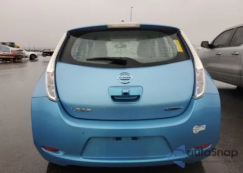 2012 Nissan Leaf Sv from USA, damaged, VIN JN1AZ0CP5CT026814